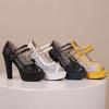 Large Size Mesh Sandals Women Open Toe Platform High Heels Sandals Summer Fashion Women Shoes Ladies Pumps Sandalias WSH5053