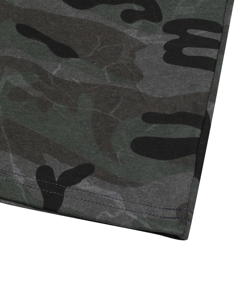 Mucent Kellen Metal Logo Camo Hooded Sleeveless (2 Colors)