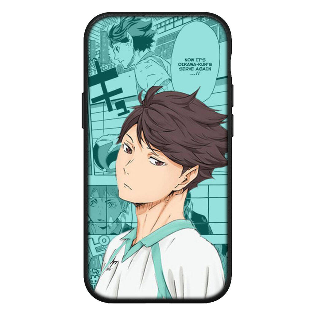 Für Samsung Galaxy S25 S24 S23 iPhone 17 16 15 Xiaomi Redmi Note 14 13 12 11 Plus Pro Max XR A37 A57 Handyhülle Haikyuu Oikawa Tooru OPPO Huawei Cover