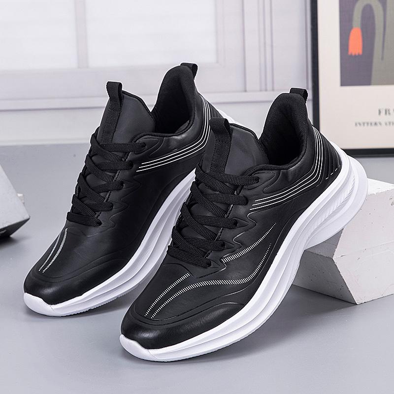 Fashion New Men Running Shoes Winter Warm Male Sneakers Anti-slip Breathable Men's Walking Shoes Lace Up Soft Casual Shoes Lightweight