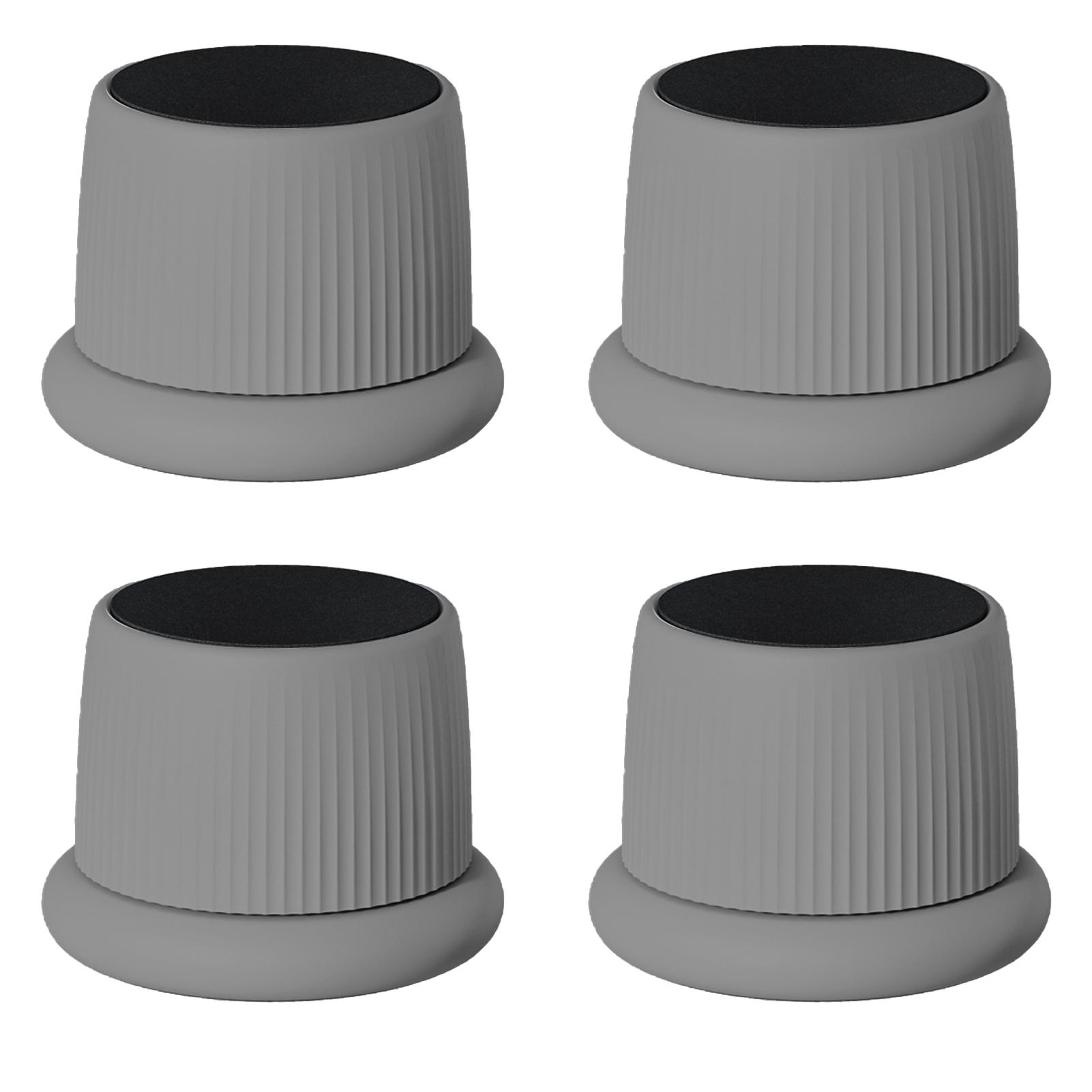 

Опорные ножки для кофемашины, противоскользящие ножки для холодильника, без гвоздей, 4 шт., ножки для стола, усиленные, утолщенные серый
