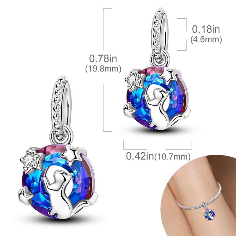New Copper Plated Cute Dog Pets Charms Beads Fit Original Bracelet Charms Diy For Women Pendant Beads Jewelry Gift