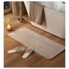 Bath Mat - EDEN - Vitamin Uni - 50 X 120 Cm - 100% Polyester Microfiber - Taupe
