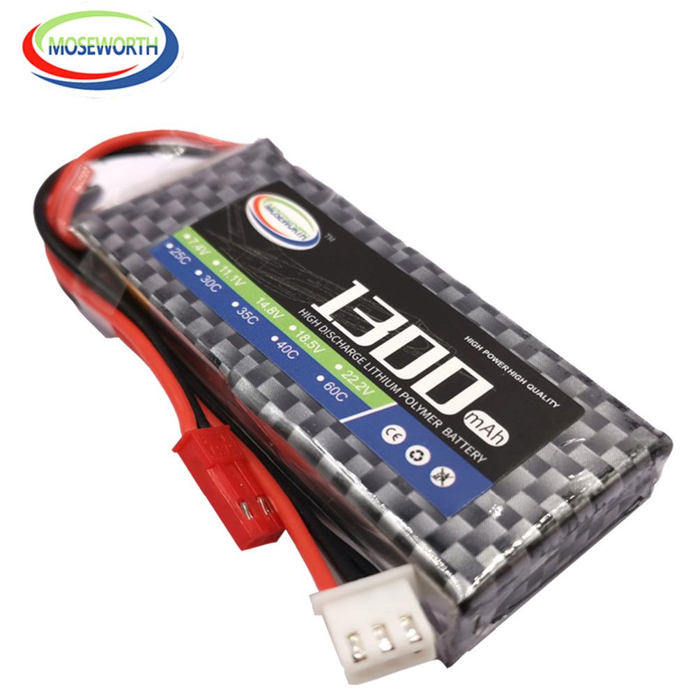 2S 7.4V 1300 1800 2200 3000 3800 4200 4500 5200 6000mAh 30C 40C 60C Toys LiPo Battery For RC Airplane Helicopter Drone Car