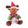 Singing Christmas Toys Playable 3 Songs Electric Plush Singing Dancing Glowing Christmas Toys