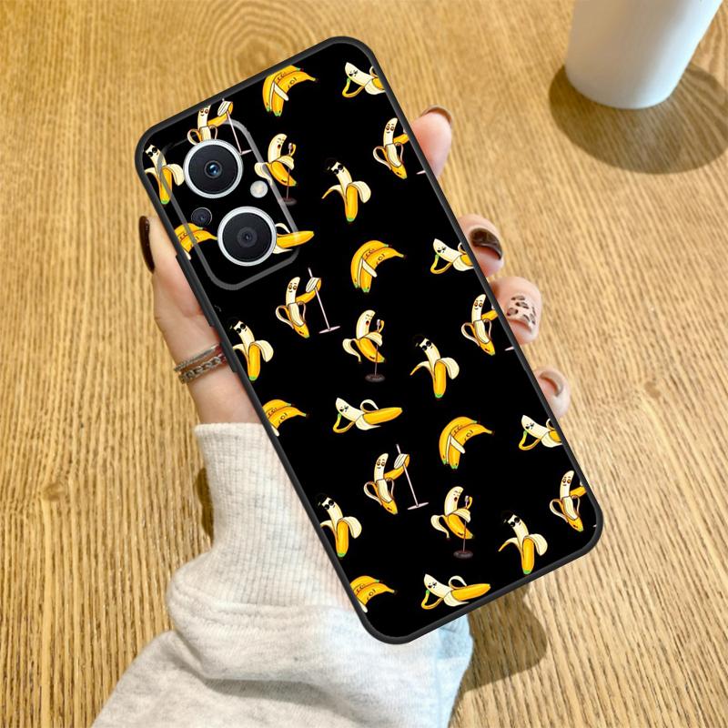 Memes Cartoon Funny Banana Funda For OPPO Reno 12F 11F 13F 14F 8T 8 Lite 10 11 12 13 14 OPPO Find X8 X6 X5 X9 Pro Case