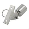 Deck Hinges Slide Cap Accessory Fits 22mm/25mm Tube Easily Install Replace Parts for Boat Yach