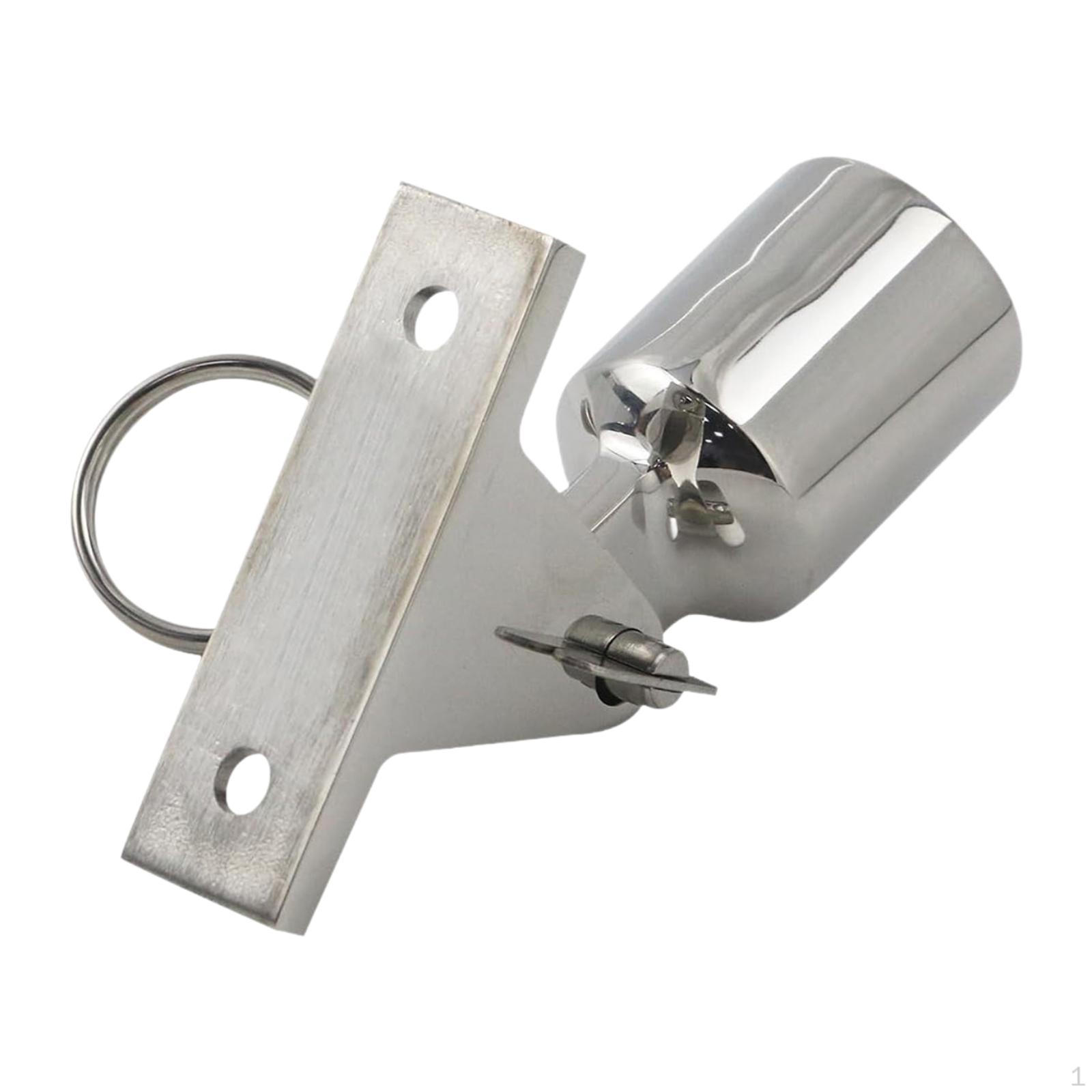 

Deck Hinges Slide Cap Accessory Fits 22mm/25mm Tube Easily Install Replace Parts for Boat Yach For 25mm
