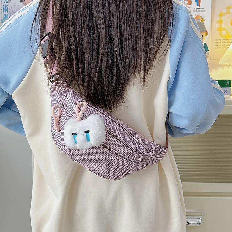 Women's Mobile Phone Bag Student Shoulder Crossbody Bag Sports Chest Bag