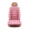 Winter Bubble Fleece Car Seat Cushion Set - Rabbit Fur Plush for Warmth