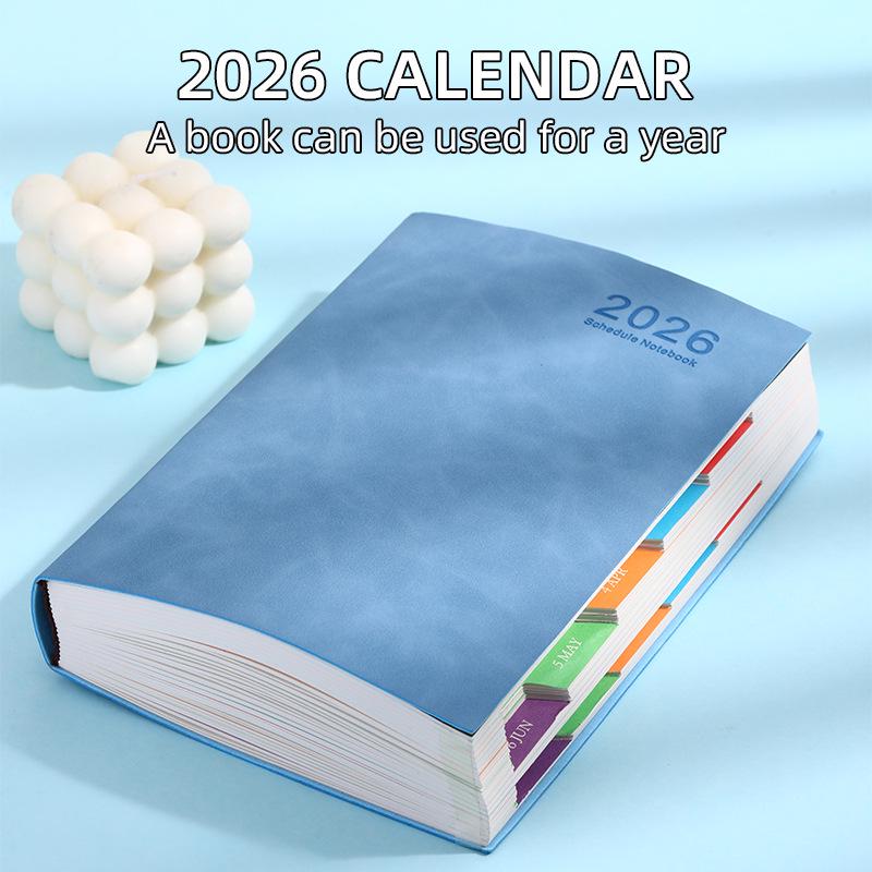 Cross-border English A5 Schedule Book: Custom Logo High-Value Notebook Planner In Stock