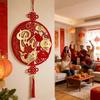 2026 Lunar New Year Decorations Non-woven Fleece Felt Vietnamese Spring Festival New Year Good Luck Pendant for Home Office Car