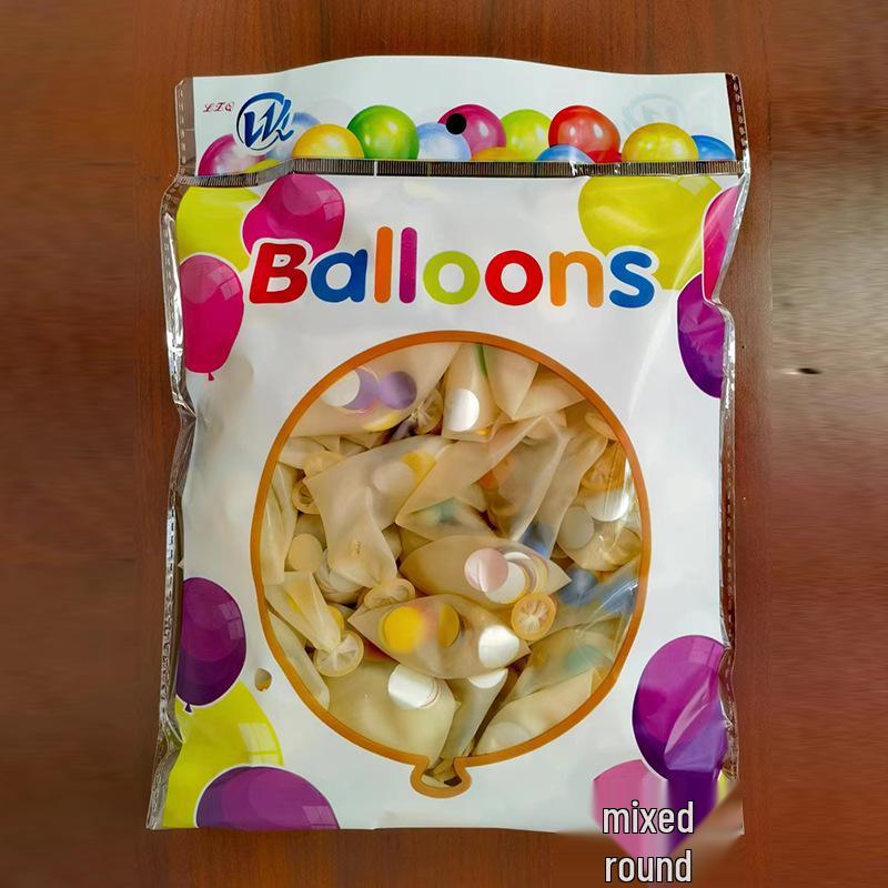 50-Pack Transparent Glitter Balloons for Weddings & Parties - Romantic Decor & Internet Favorite