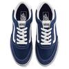 New Vans Brooklyn LS Abrasion Resistant Low Top Skateboard Shoes Men's Blue VN000D7QLKZ
