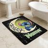 Personalized Name Stitch Fantasy Living Room Non-Slip Area Rug Soft Carpet for Bedroom Kids Playroom Sofa Office Home Decor Doormat