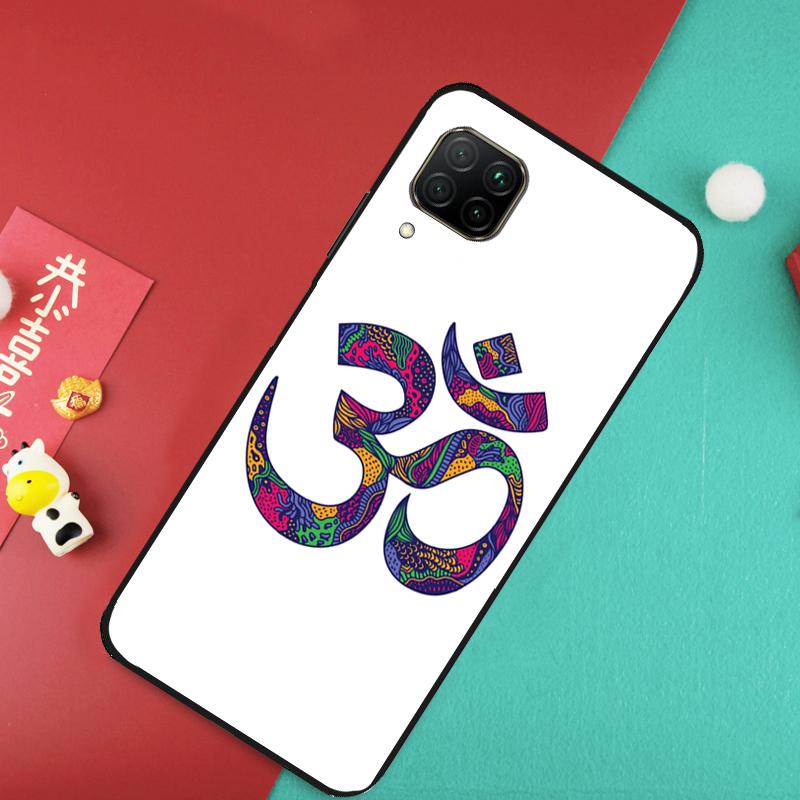 OM Yoga GOA Zen Symbol For Huawei Nova 7i 8i 11i 12i Y73 Y72 Y61 Y91 Y90 Y70 Y60 9 10 SE 11 Pro P30 P40 Lite Case