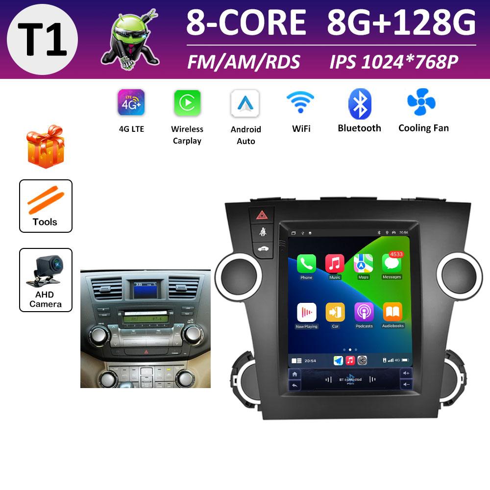 Android Intelligent System for Toyota Highlander 2009 2010 2011 2012 - 2014 GPS Navigation WIFI IPS Touch Screen Auto Tools WIFI