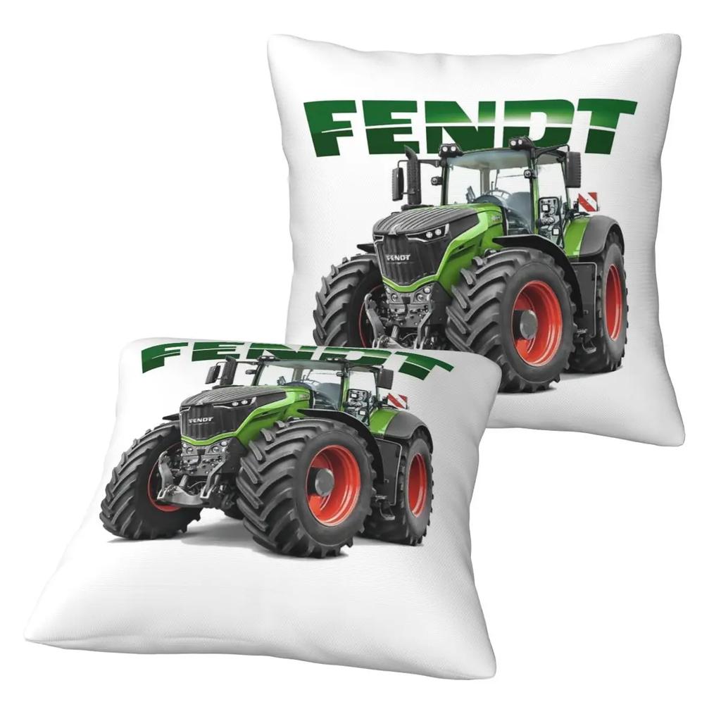 Fendt German Tractors 2 Pcs Square Pillowcase Pillow Cover Cushion Zip Decorative Comfort Throw Pillow For Home Bedroom