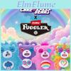 Fuggler Care Bears Plush Doll With Short Pile Soft Fabric For Collectors And Kids