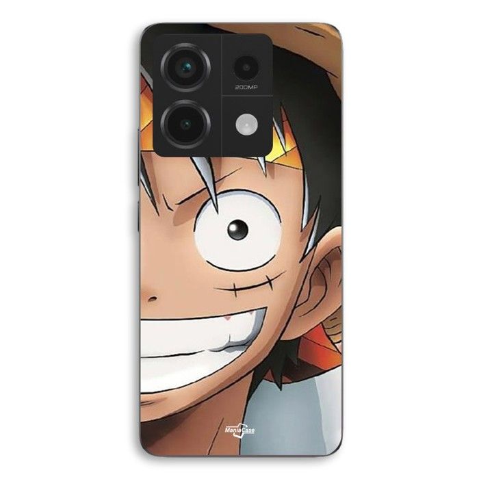 Coque de téléphone - MANIACASE - Xiaomi Redmi Note 13 Pro 5G - Silicone TPU - Motif Monkey D. Luffy - Souple