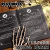 Death Note Notebook PU Leather A5 B5 Size Anime L Light Yagami Ryuk Cosplay Gift Diary Journal with Free Necklace Chain