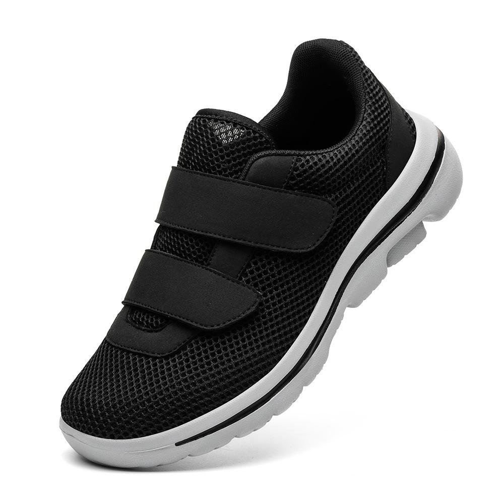 Widened Old Human Shoes Woman Diabetic Foot Swollen Shoe Breathable Mesh Thumb Valgus Puffy Fat Feet Mom Shoes