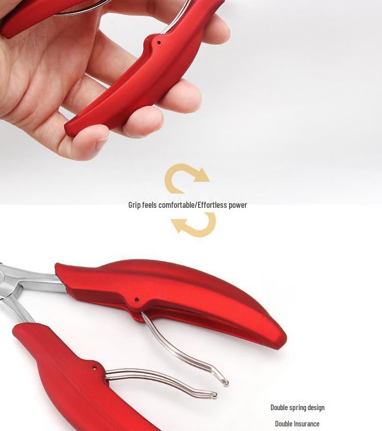 Cliper Profesional pentru Unghii Încarnate, Clește Oblic Ascuțit pentru Paronichie și Inflamație