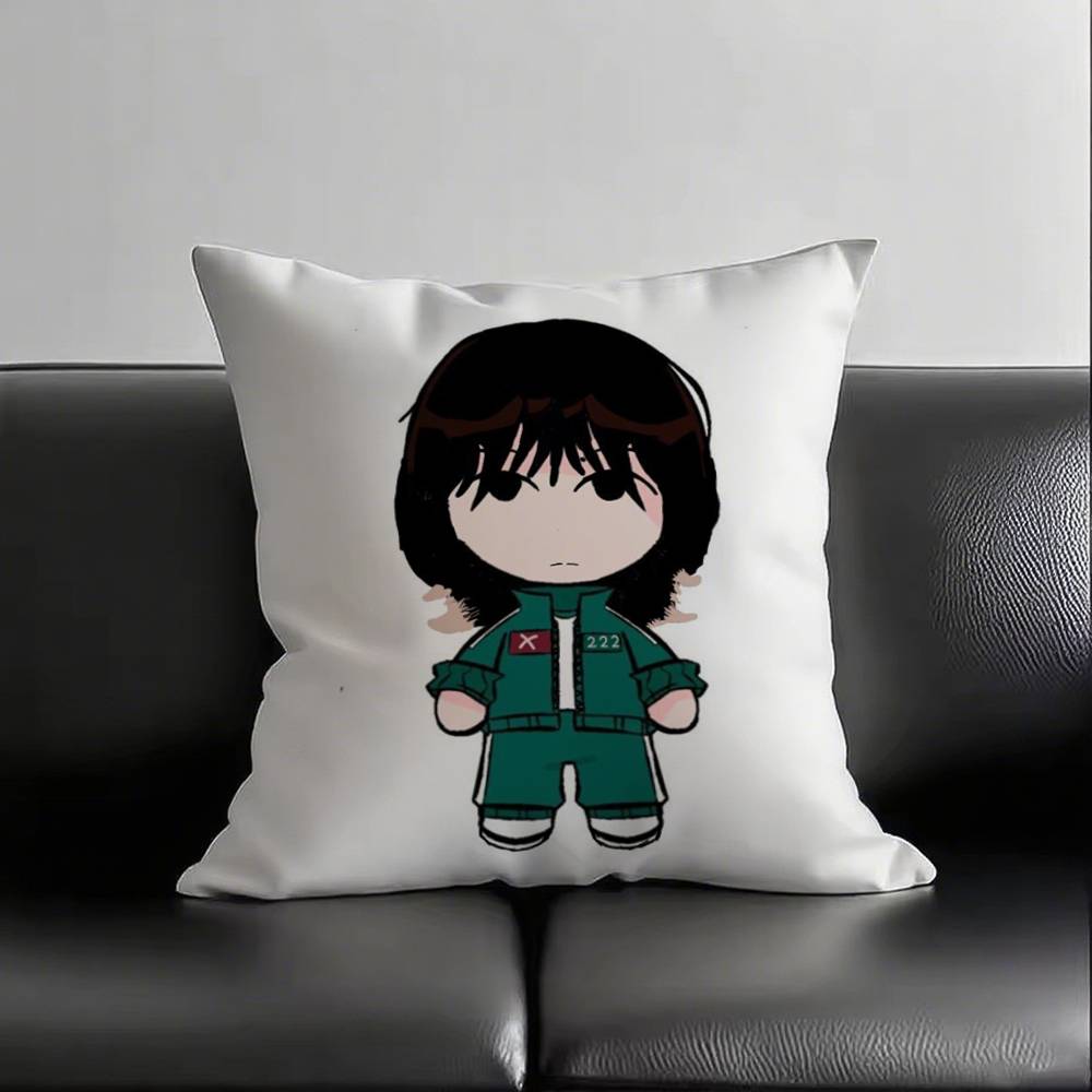1pc Cute TV S-q G-games Pillow Case Square Bedroom Sofa Leisure Comfort Cushion Car Living Room Home Decoration