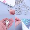 50Pcs Sturdy Loose Leaf Binder Rings Assorted Sizes Book Binder Rings  School Supplies