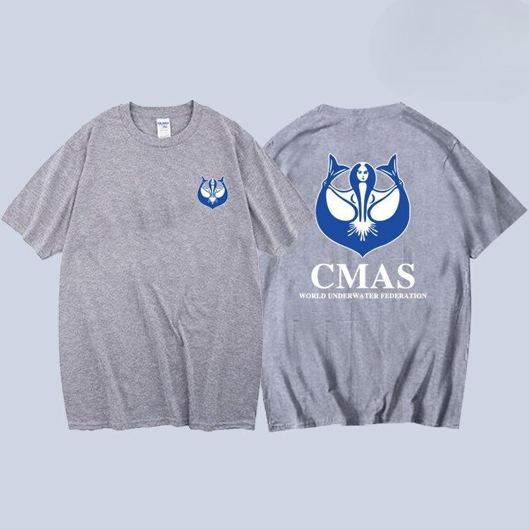 CMAS World Underwater Association PADI Diving Instructor Association Maglietta Unisex Abbigliamento e Donna Estate 2026 Nuova Maglietta
