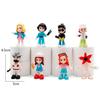New 8Pcs/Set PVC Action Figure Cute Doll Collection Model Toys Halloween/Christmas Party Toy Gifts