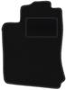 Driver's Mat Black For: Opel Vectra B Hatchback, Sedan, Station Wagon, Liftback (1996-2001)