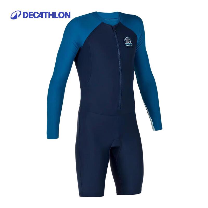 Decathlon Kids  Long-Sleeve Swimsuit 113-122cm (5-6 Years)