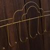 Iron Hat Coat Hooks Nail-Free Clothes Storage Rack Convenient 7-Hook Over Door Hanger  Back Door