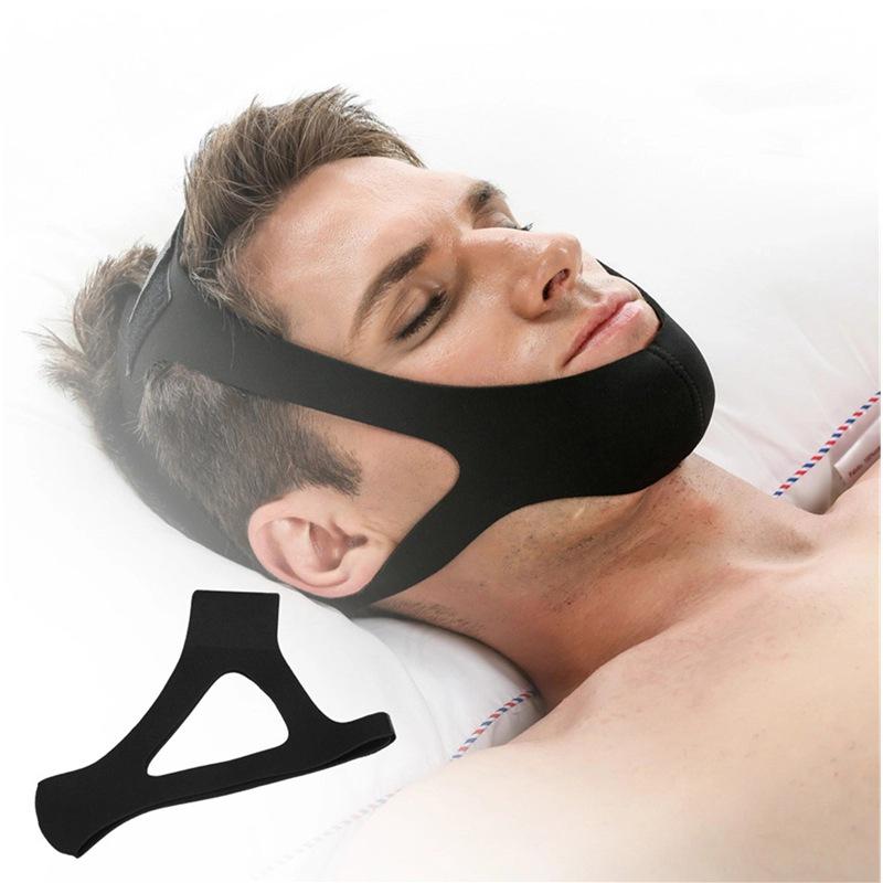 Anti-Snoring Chin Strap for Adults - Sleep Aid and Snoring Solution