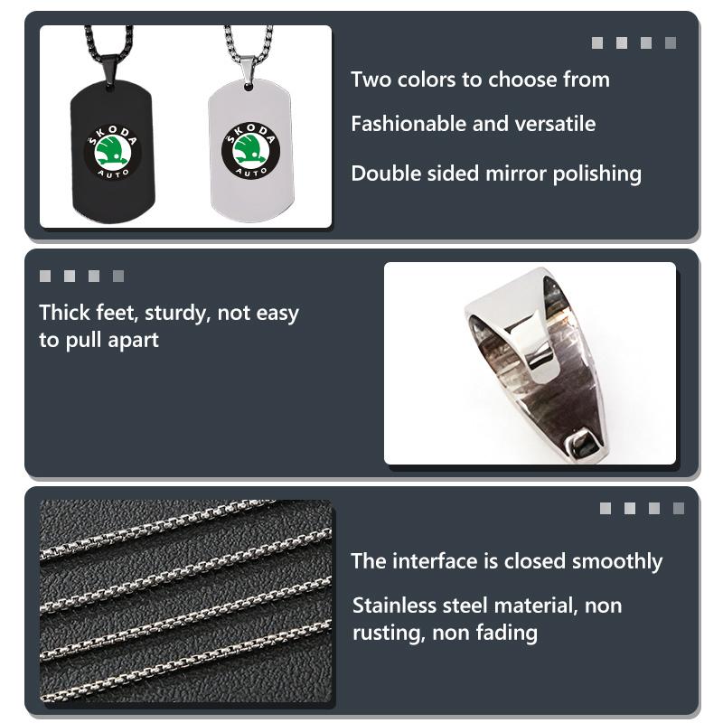 VIJT4 Car Interior Rearview Mirror Pendant Pendant Decorative Accessories For Skoda octavia a5 a4 mk1 2 fabia superb rapid mk3 yeti