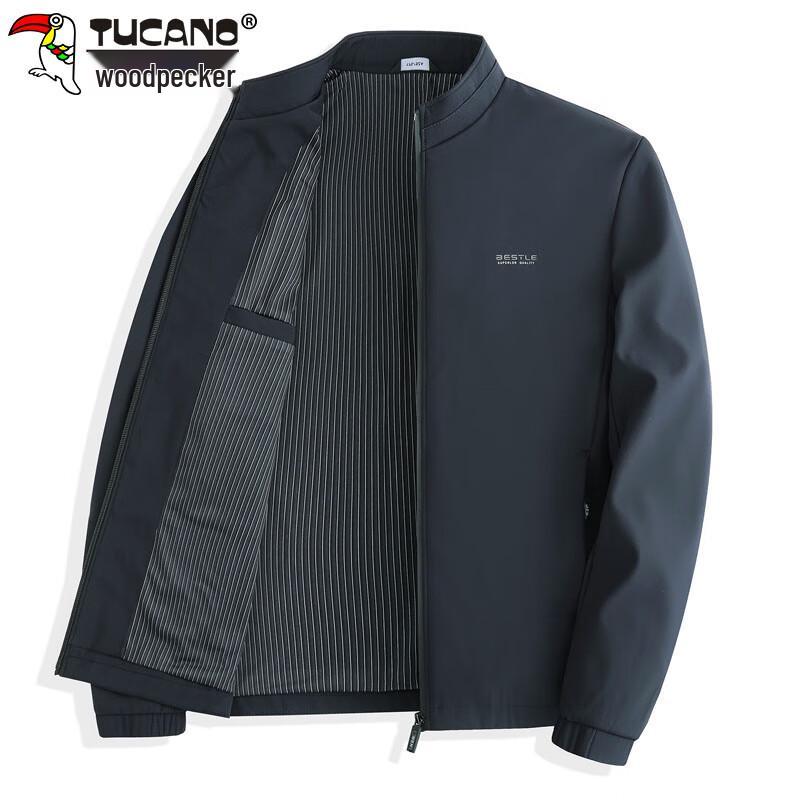 TUCANO Men's Business Casual Stand-Collar Jacket