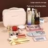 Women'S Cosmetic Bag Makeup Bag Double Layer Large Capacity Luxury Cosmetics Organizer Travel Essentials Women'S Cosmetic Bag