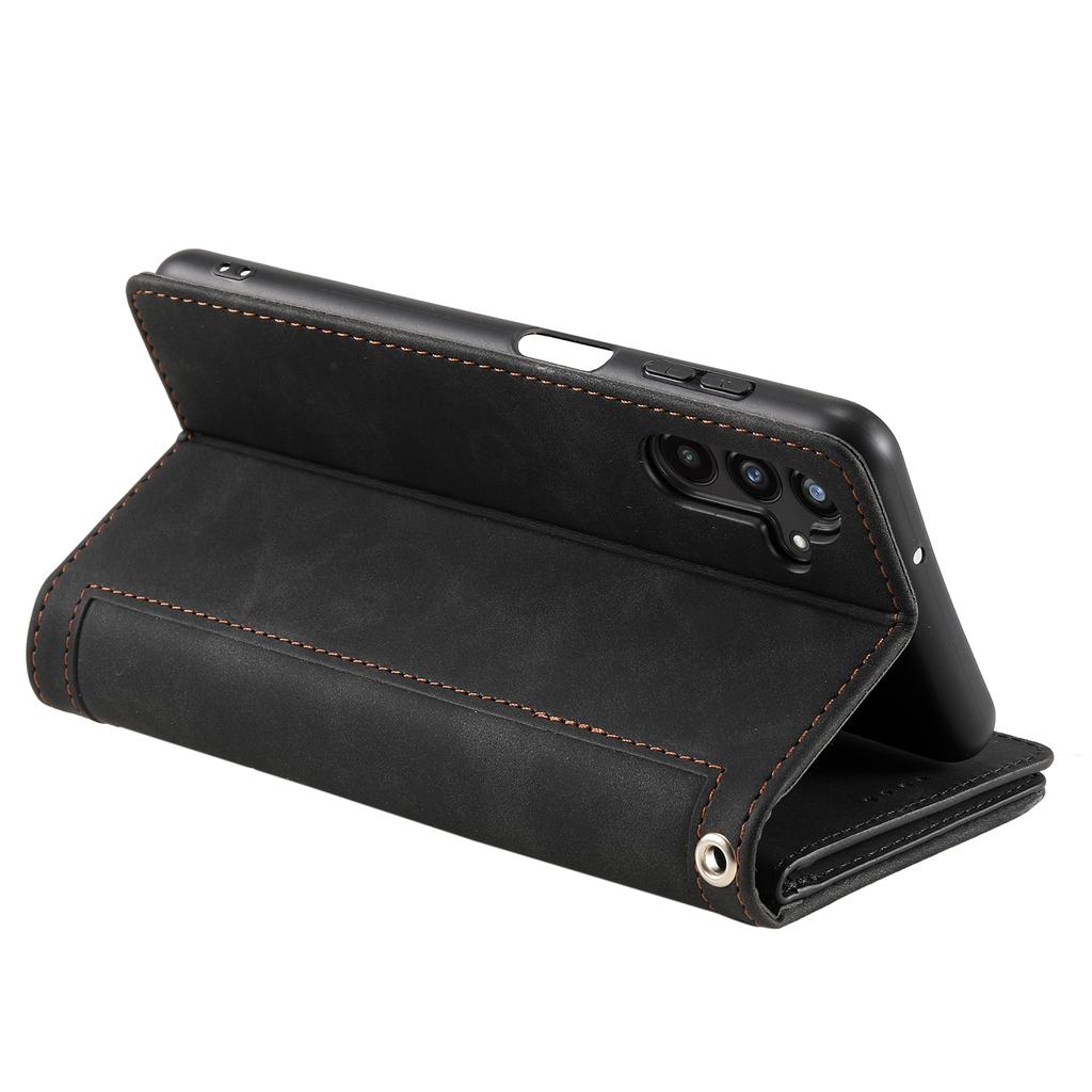 For Samsung Galaxy A05s 4G Cell Phone Case 9 Card Slots Phone Cover Zipper Leather Wallet