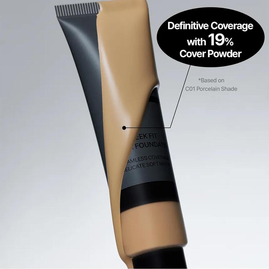 TFIT SCHLANKE PASSFORM ABDECKENDE FOUNDATION 30g N01/N02/N4.5/N05/N11, Glatte Matte Textur, Langanhaltendes Basis-Make-up, Koreanische Kosmetik, Koreanisches Make-up