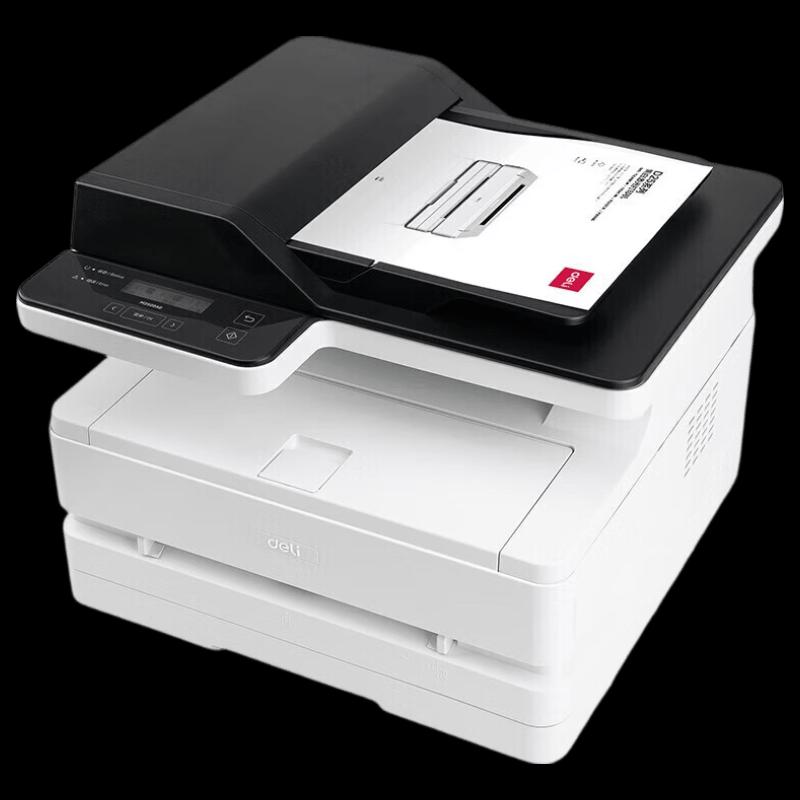 Deli M2500ADN A4 Black and White Laser Multifunction Printer CN Plug (adapter Included)