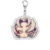 Demon Slayer Kimetsu No Yaiba Nekonečný hrad Akrylový klíčenka Doplňky Přívěsek na tašku Vynalézavá Akaza Akční figurka Figurka Hračky