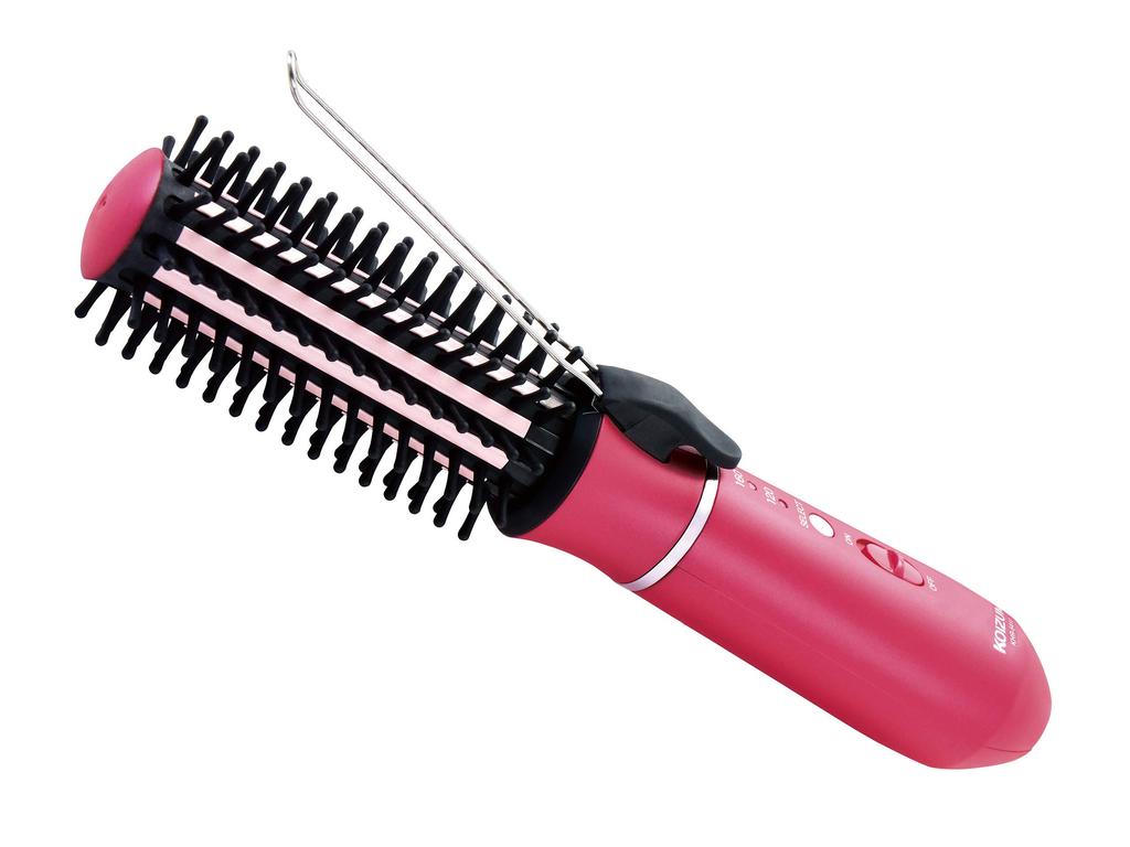 Kozumi Hair Iron, Straight, Cordless, Volume-Adding, International Compatible, Micro USB Compatible, Pink, KHR-6410/P