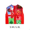 Kids Christmas Costume Cartoon Present Cosplay Apparel for Holiday Carnival