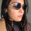 Sunglasses Holder Strap Anti-Loss Metal Eyeglass Chain Cord Lanyard for Women Outdoor Sports Vacation