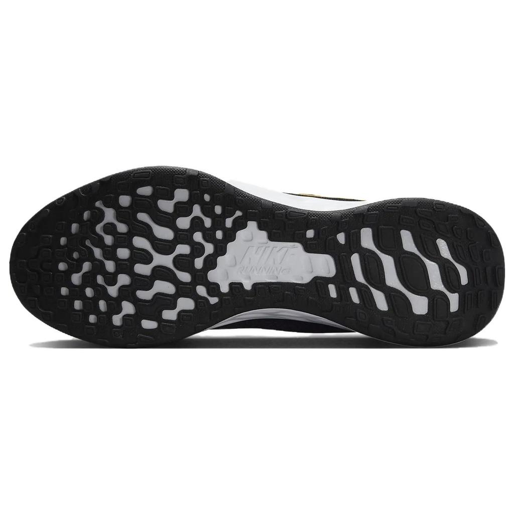 Nike Revolution 6 Next Nature 'Black University Gold' (Unisex) Black / Light Silver / White / University Gold Running Shoes DC3728 013