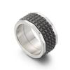 New Fashion 12mm Classic Metal Ring for Men 316L Stainless Steel Male Jewelry Thick Rock Finger Ring Personalized Accessories