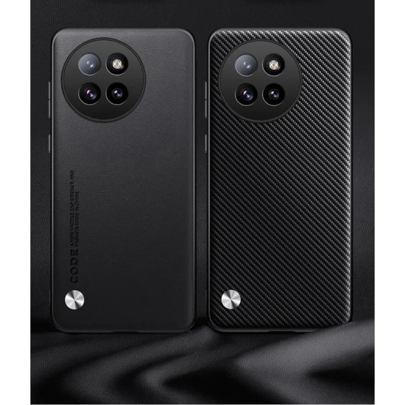 Luxury Leather Phone Case Plain Skin Shockproof Soft Back Cover for Xiaomi Civi 4 Pro Civi 4 3 2 Skin Feel Protective