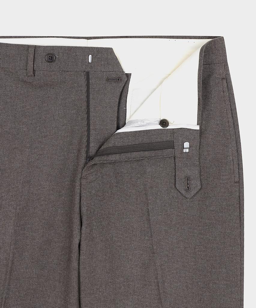 BROOKS BROTHERS Classic Fit Flannel Houndstooth Trousers (Beige) (Bbptmf4724Zef)