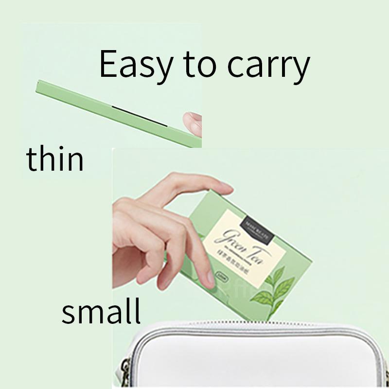 100 buc Hârtie de control al uleiului Accesorii pentru machiaj Instrument șervețele faciale